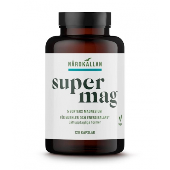Närokällan Super Mag 120 kapslar