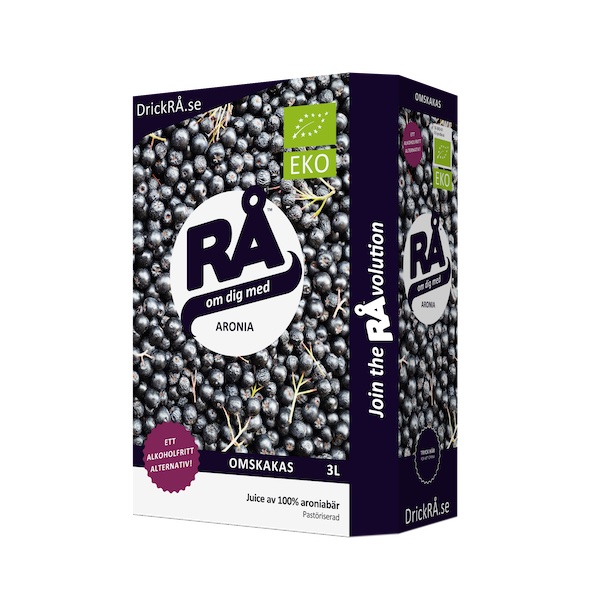 RÅ Aronia Bag-in-Box Ekologisk 300 cl