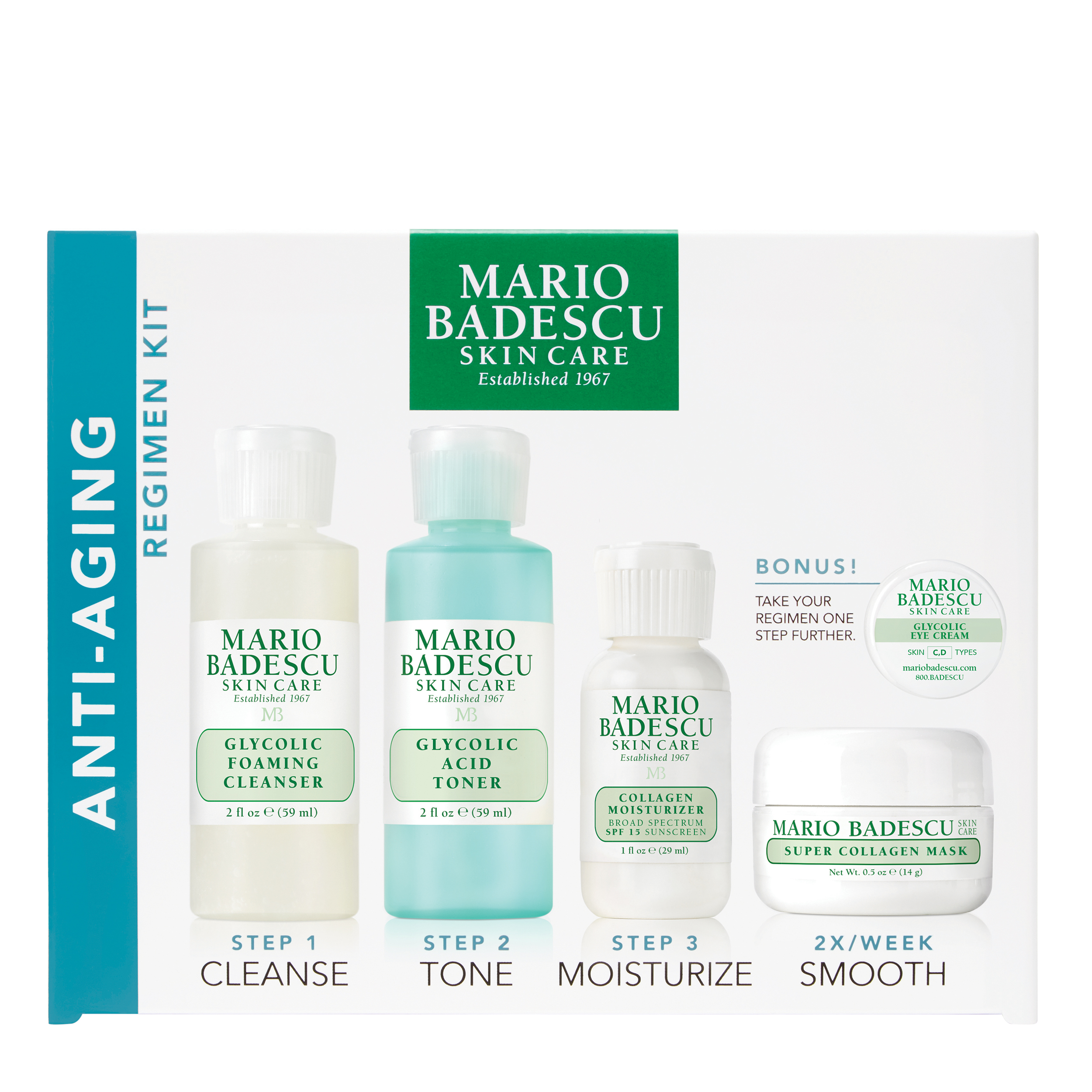Mario Badescu Regimen Kit Anti Aging Kit