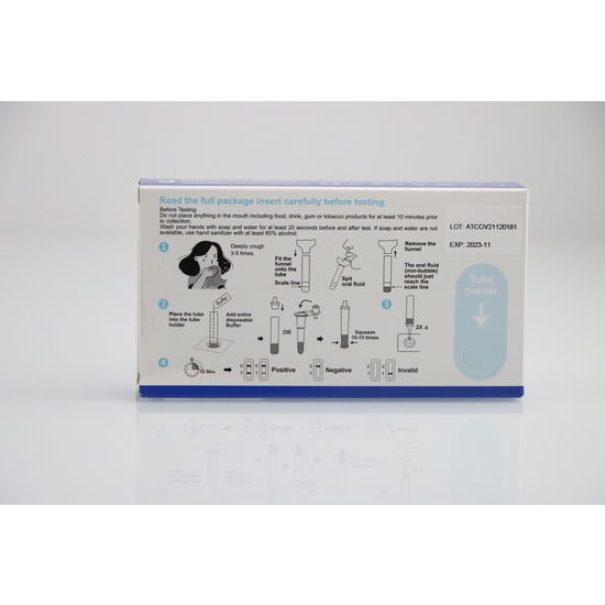 JusChek Självtest Saliv CE antigen Covid-19 5-pack