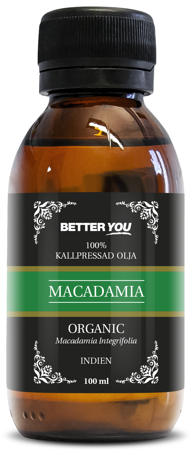 Better You Kallpressad Macadamianolja EKO 100 ml