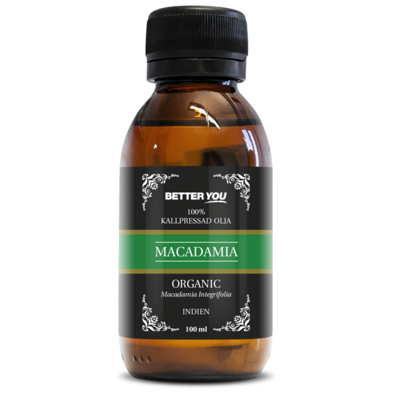 Better You Kallpressad Macadamianolja EKO 100 ml
