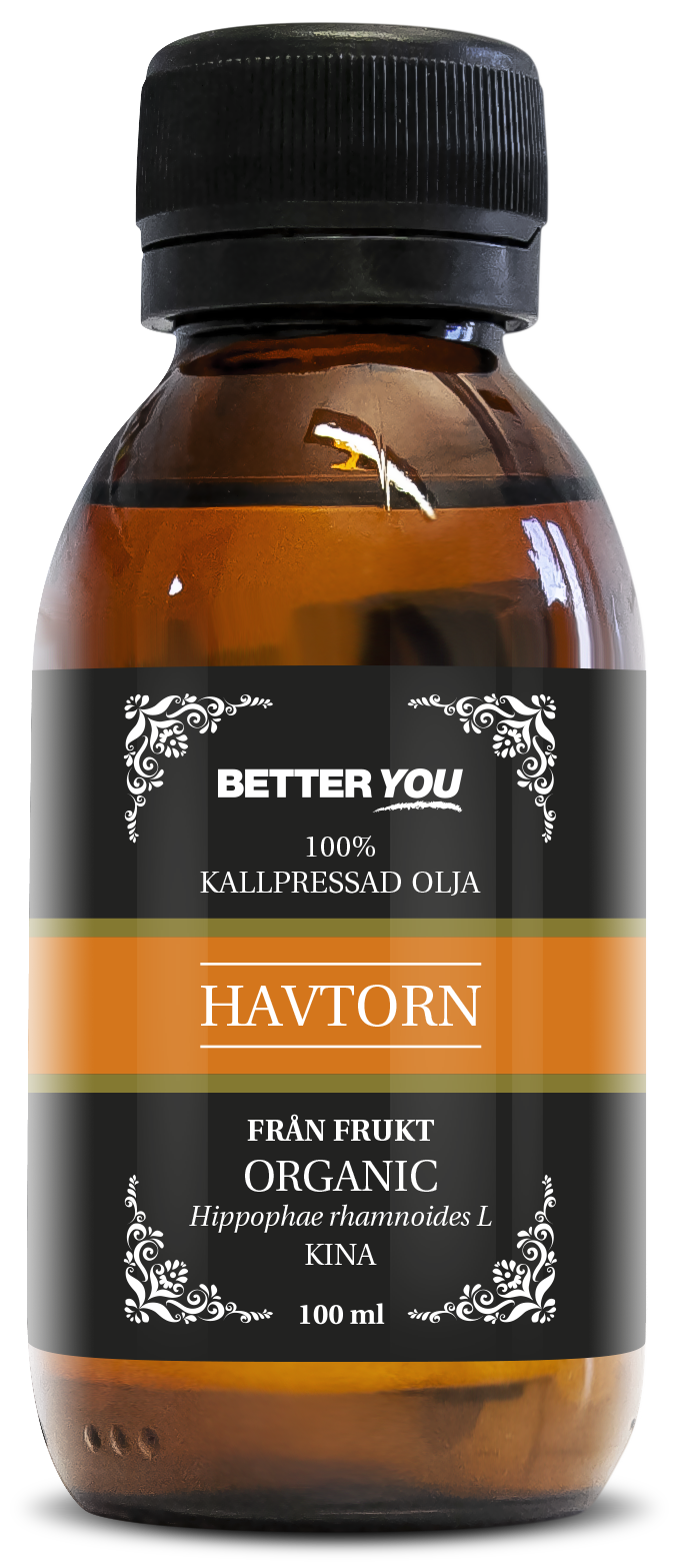 Better You Kallpressad Havtornsolja EKO 100 ml