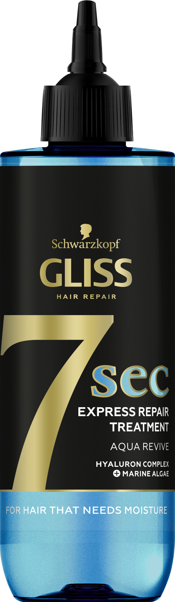 Schwarzkopf Gliss Moisturizing 7 Sec Express Repair Treatment Aqua Revive 200 ml