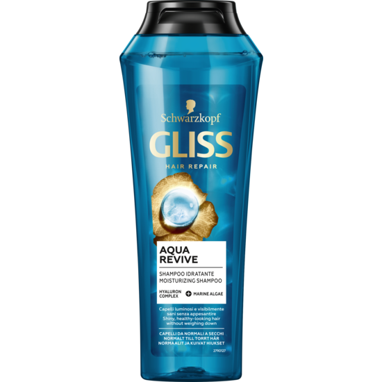 Schwarzkopf Gliss Moisturizing Schampo Aqua Revive 400 ml