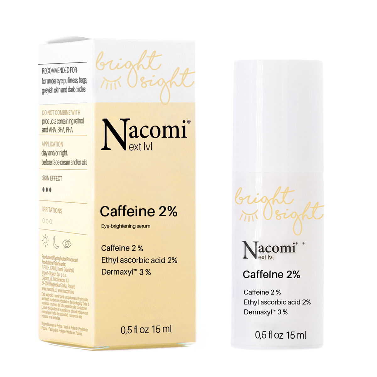 Nacomi Next Level Brightening Eye Serum 15 ml