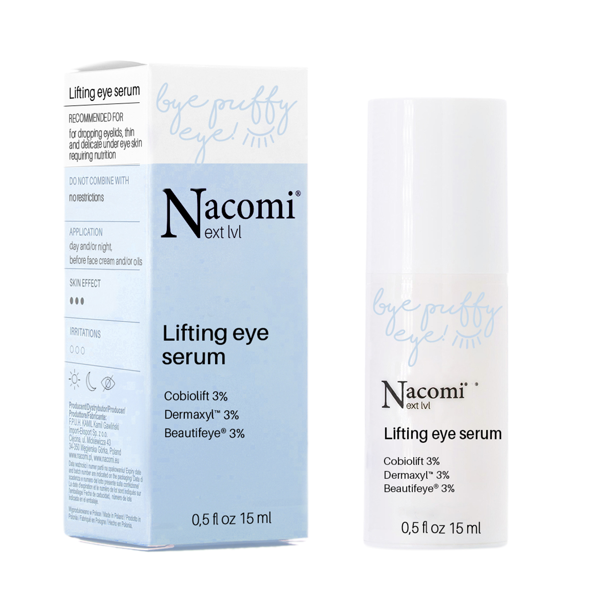 Nacomi Next Level Lifting Eye Serum 15 ml