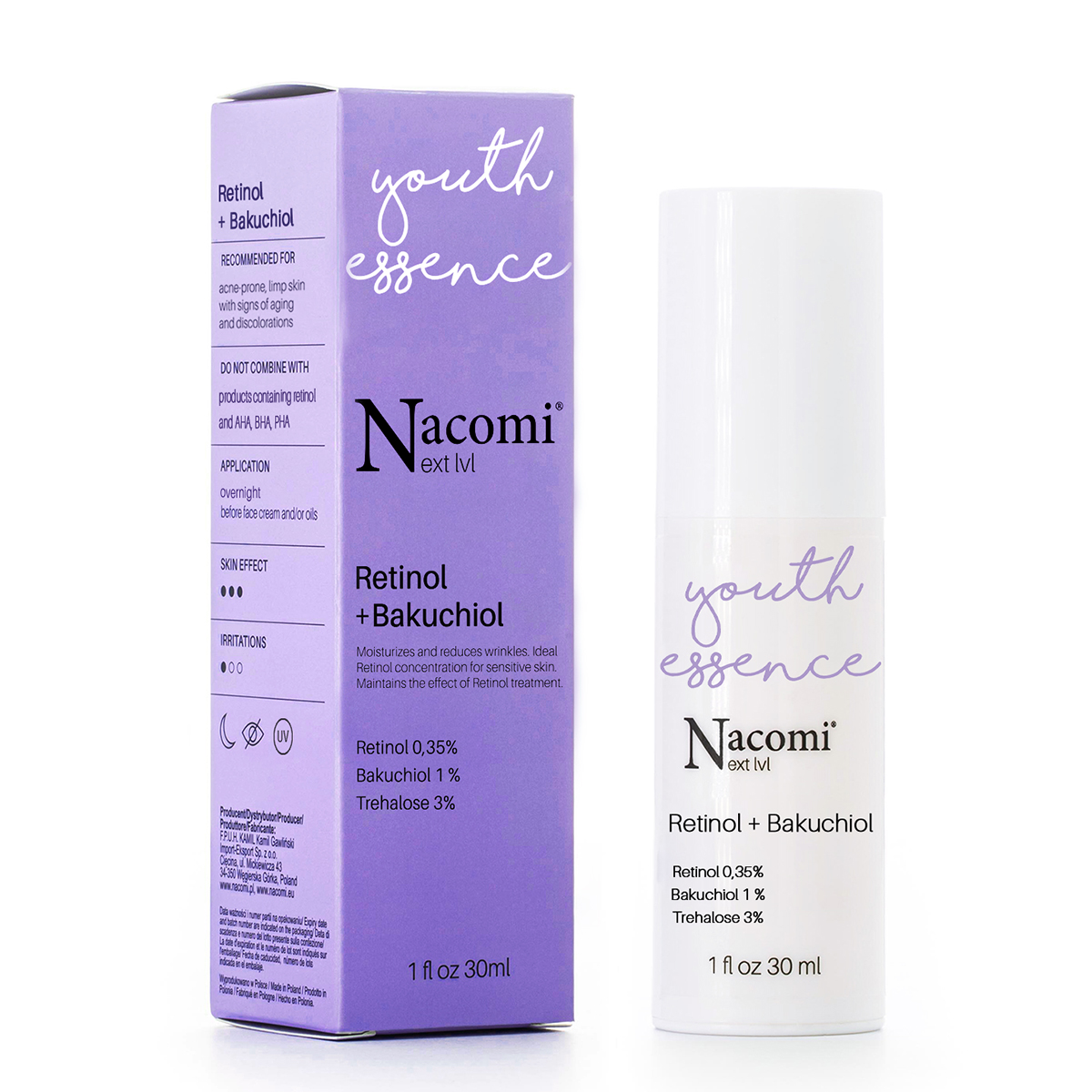 Nacomi Next Level Retinol + Bakuchiol 30 ml