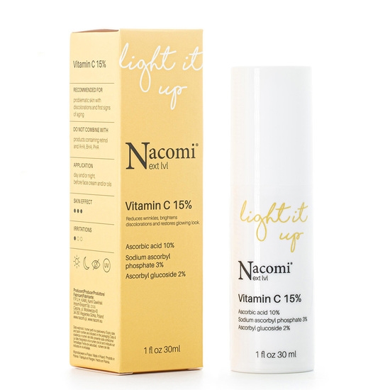 Nacomi Next Level Light It Up Vitamin C 15% 30 ml