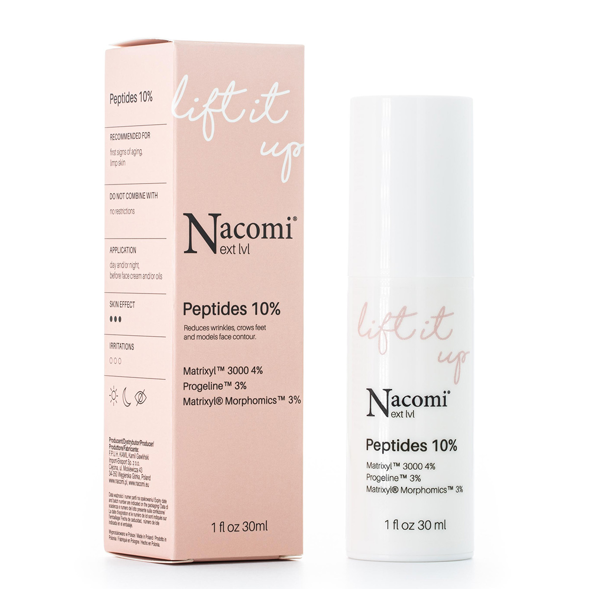 Nacomi Next Level Lift It Up Peptides 10% 30 ml