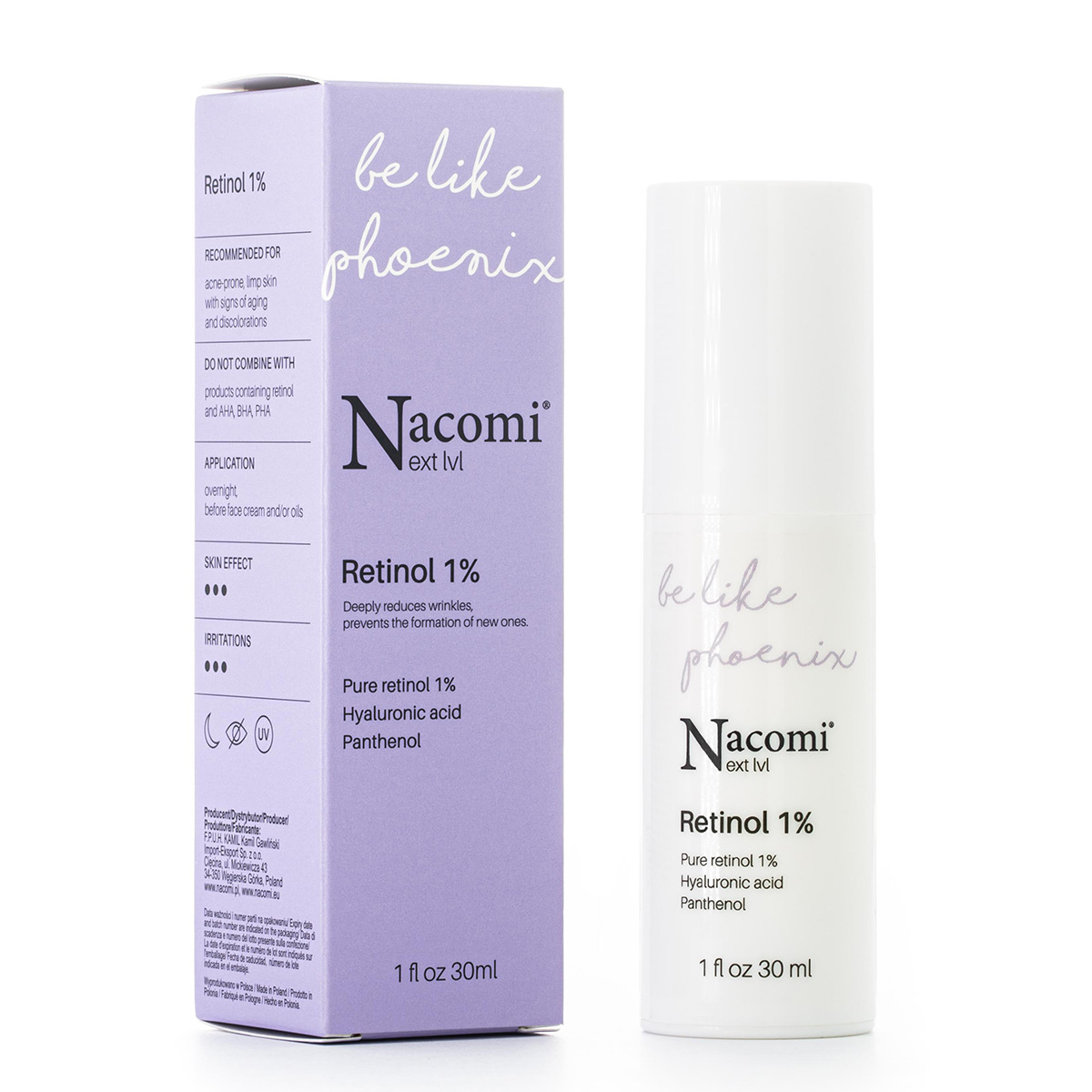 Nacomi Next Level Be Like Phoenix Retinol 1% 30 ml