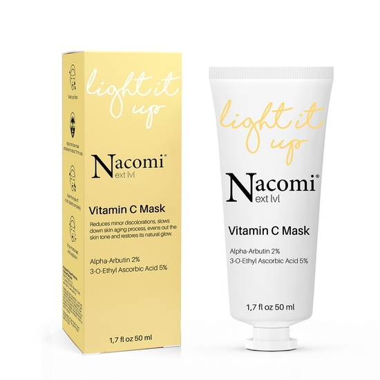 Nacomi Next Level Light it up - Brightening face mask with vitamin C 50 ml
