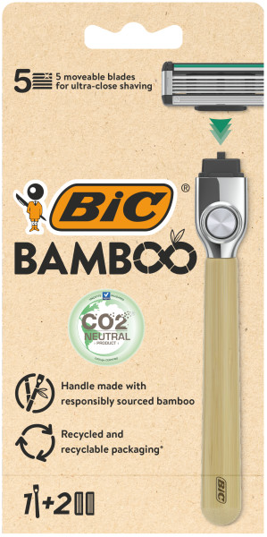 BIC Bamboo Rakhyvel 2-pack
