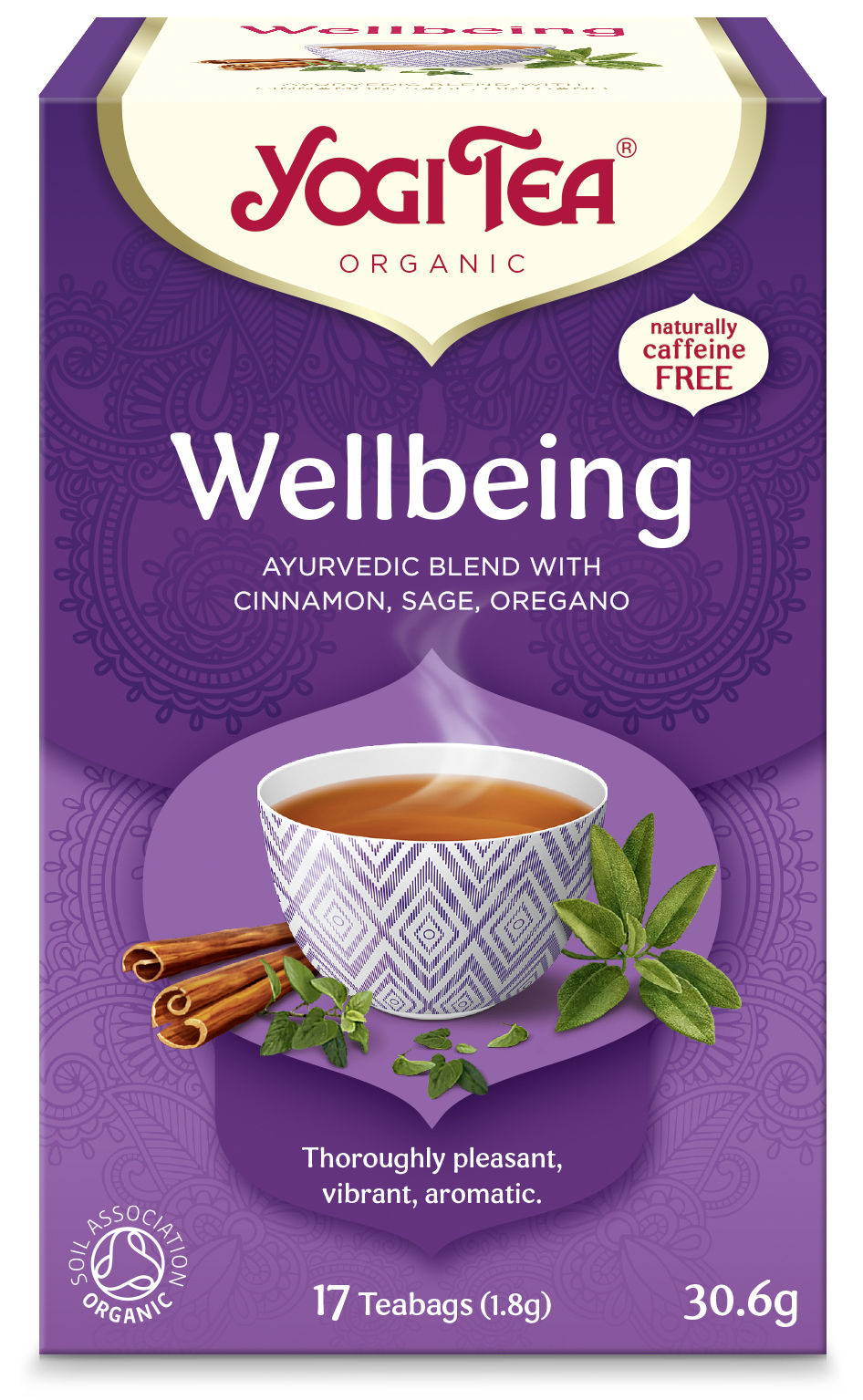 YogiTea Ekologiskt Te Wellbeing KRAV 17 tepåsar