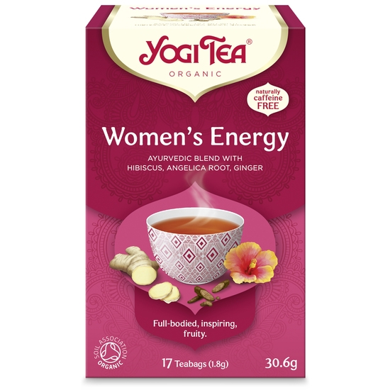YogiTea Ekologiskt Womens Energy KRAV 17 tepåsar