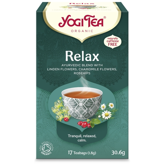 YogiTea Ekologiskt Relax Te Krav 17 tepåsar