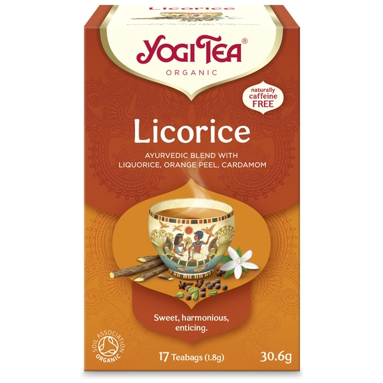 YogiTea Licorice KRAV 17 tepåsar