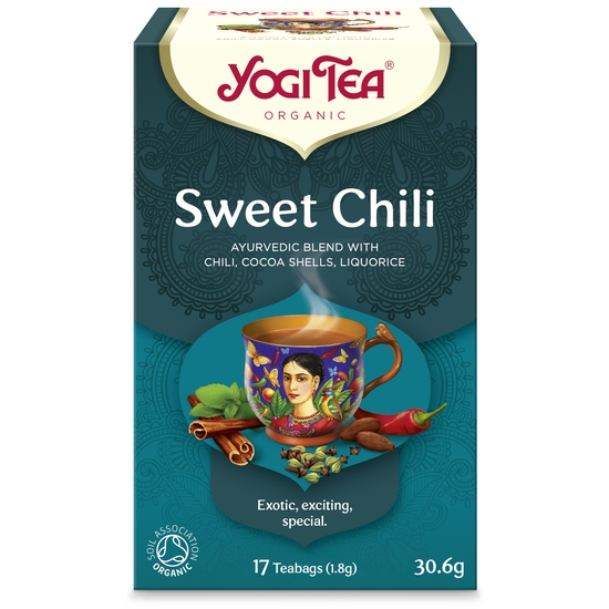 YogiTea Sweet Chili KRAV 17 tepåsar