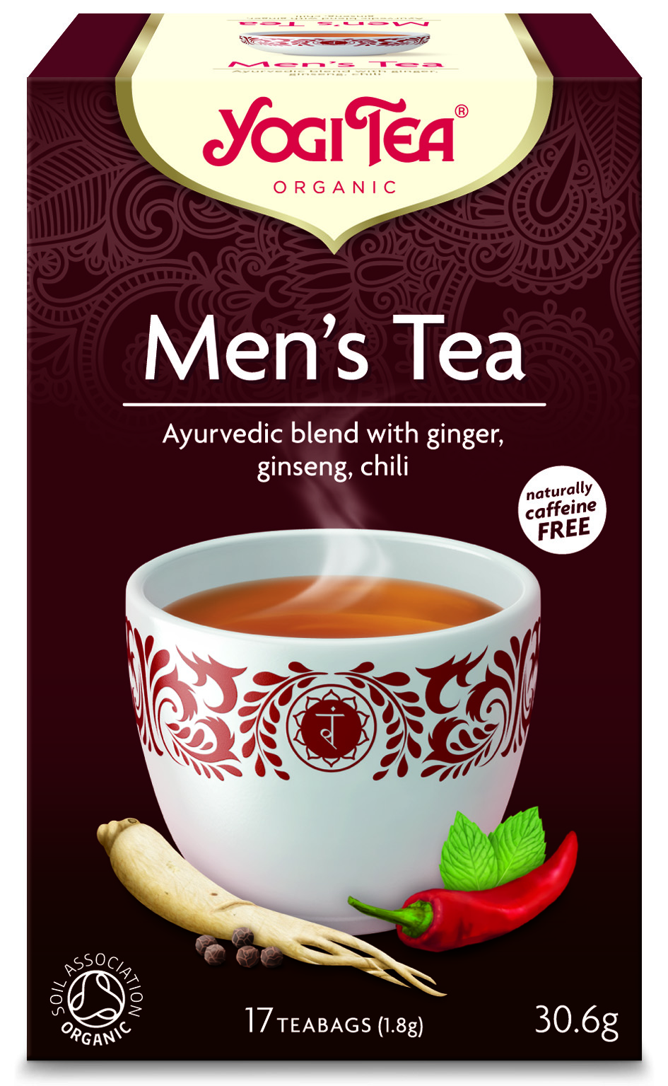 YogiTea Ekologiskt Men's te KRAV 17 tepåsar
