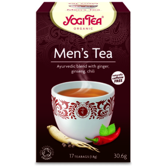 YogiTea Ekologiskt Men's te KRAV 17 tepåsar