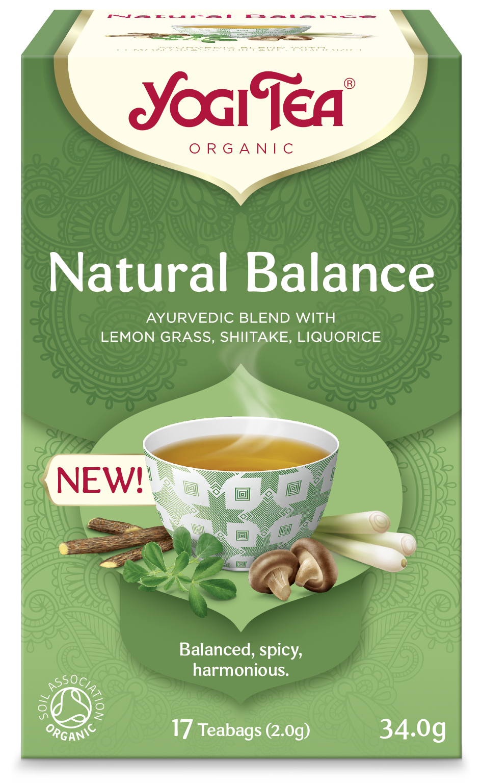 YogiTea Natural Balance 17 tepåsar