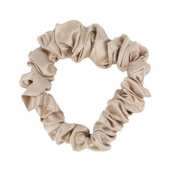 ByBarb Sidensnodd midi ljusbeige