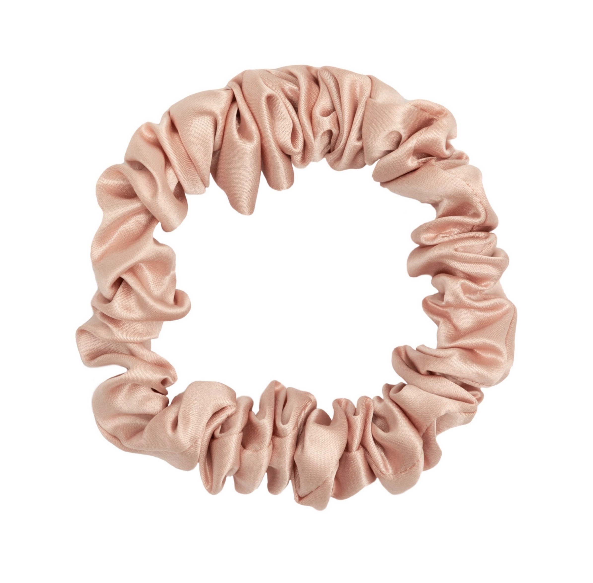 ByBarb Sidensnodd midi rosa