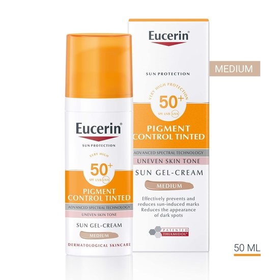 Eucerin Pigment Control Tinted Sun Gel-Cream SPF50+ 50 ml