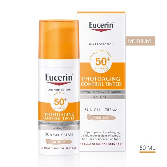 Eucerin Photoaging Control Tinted Sun Gel-Cream SPF50+ 50 ml