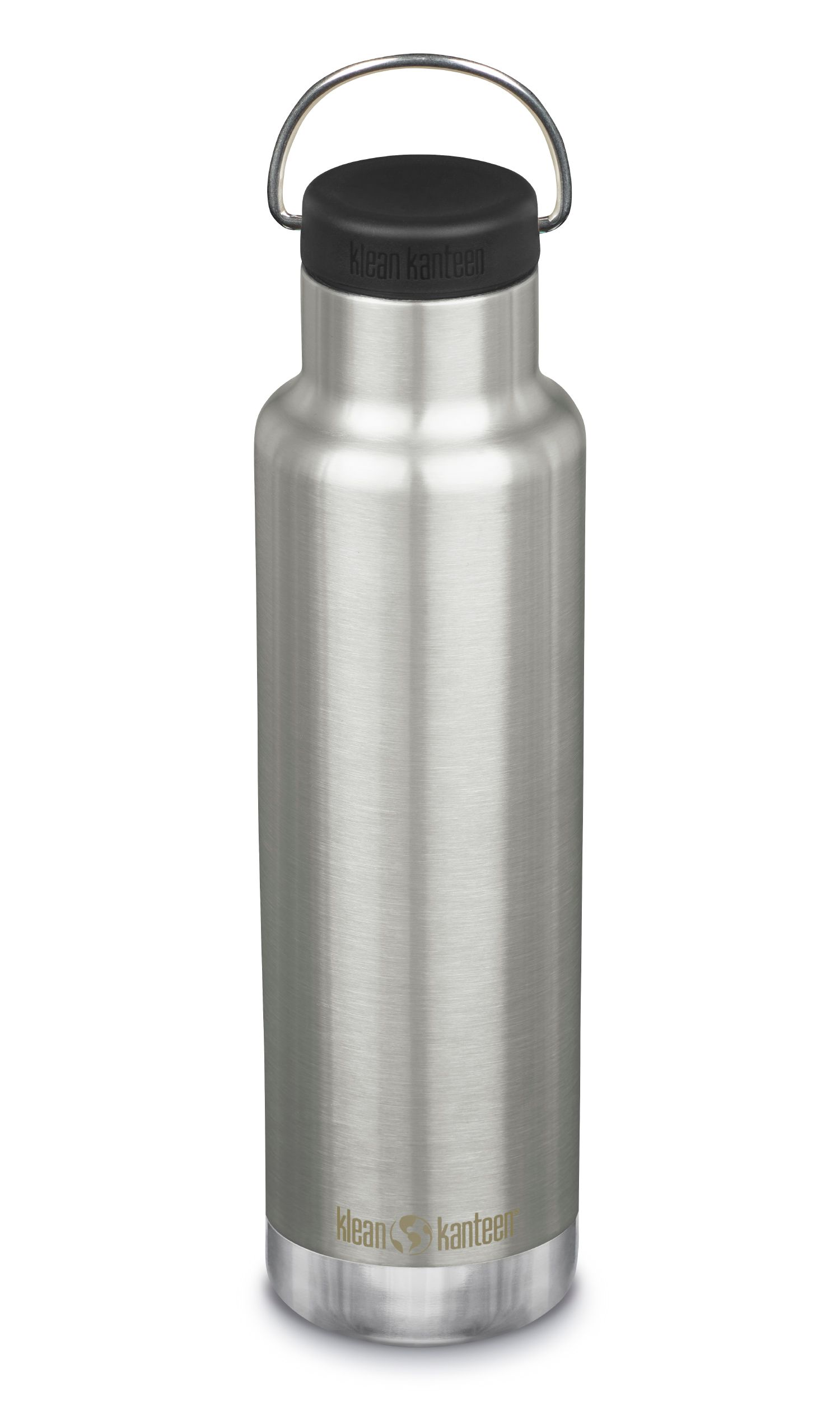 Klean Kanteen Classic Loop Cap Brushed Stainless 592 ml