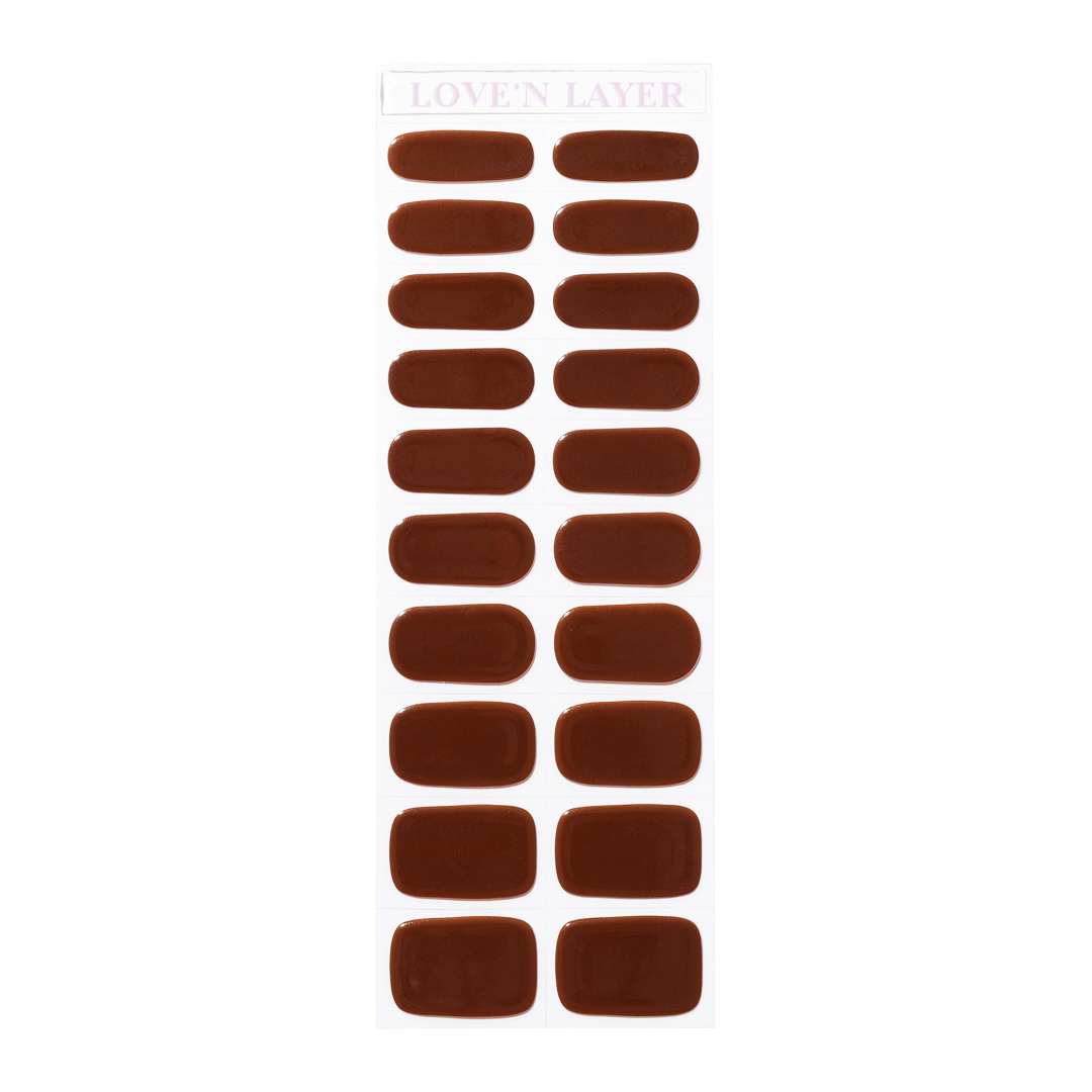 Love'n Layer Solid chocolat brown 20 st
