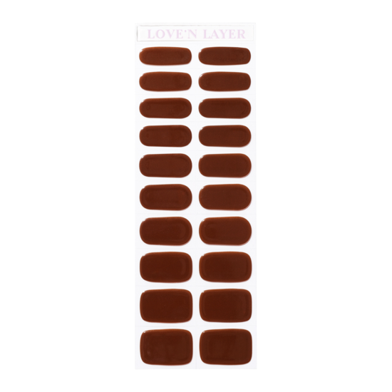 Love'n Layer Solid chocolat brown 20 st