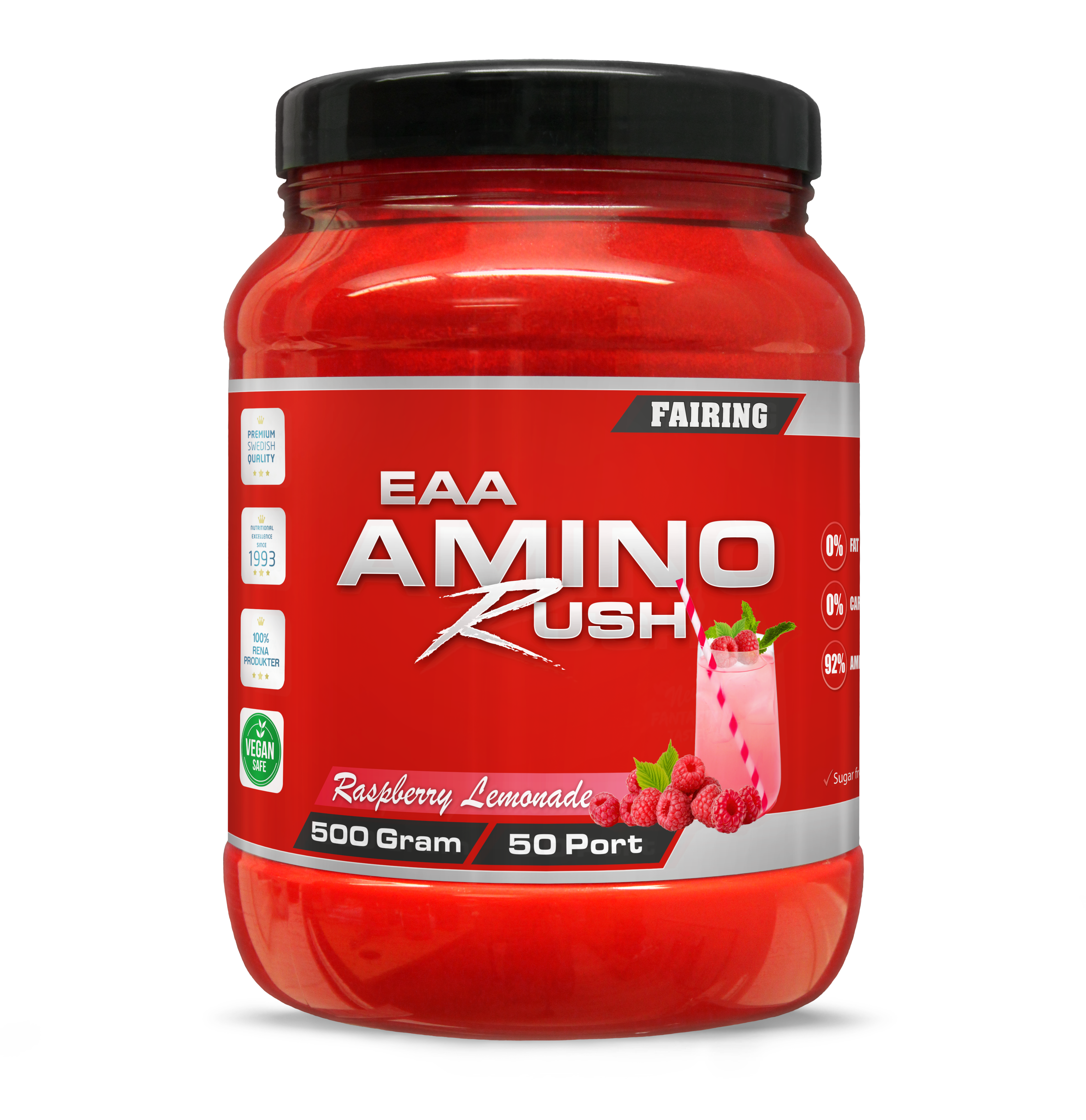 Fairing Amino Rush Raspberry Lemonade 500 g