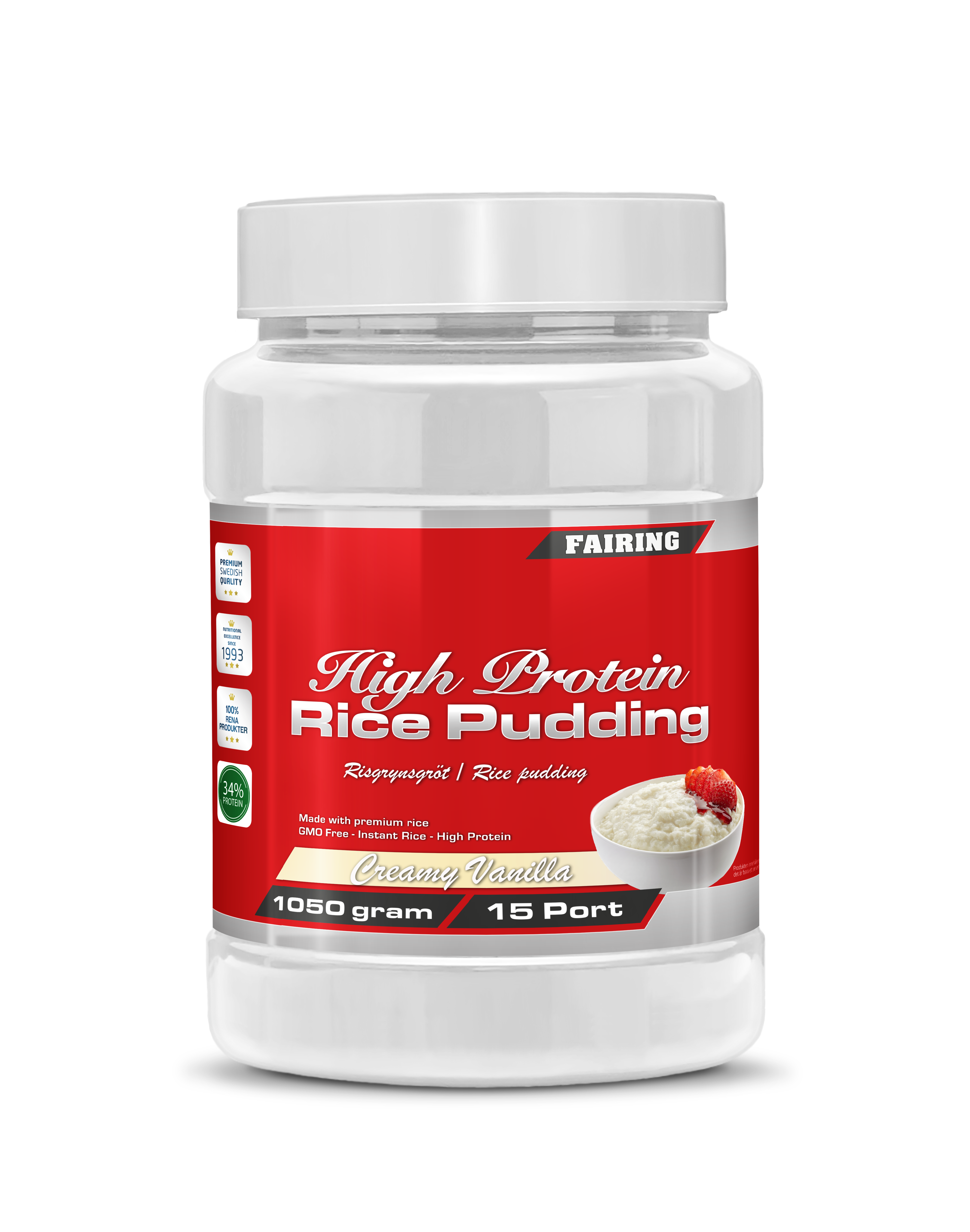 Fairing High Protein Rice Pudding Creamy Vanilla 1050 g