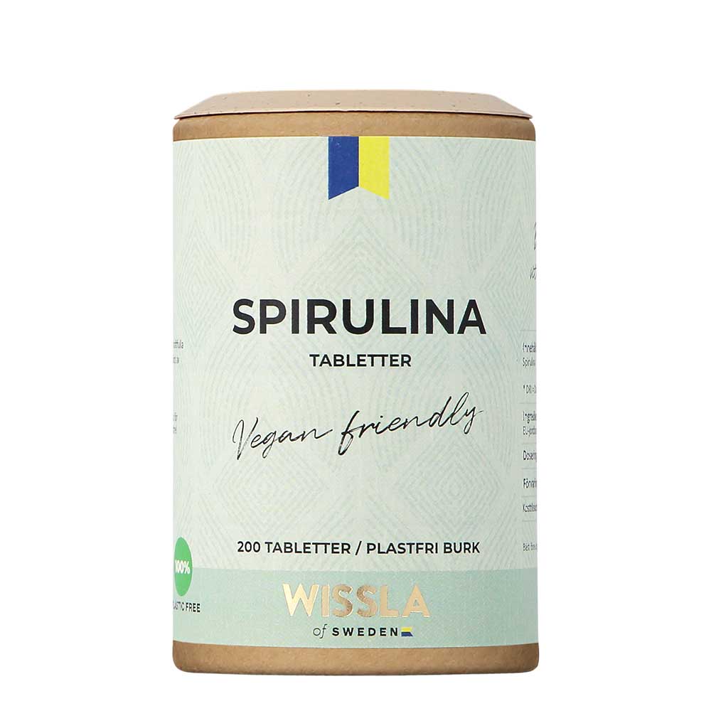 Wissla Spirulinatabletter 200 tabletter