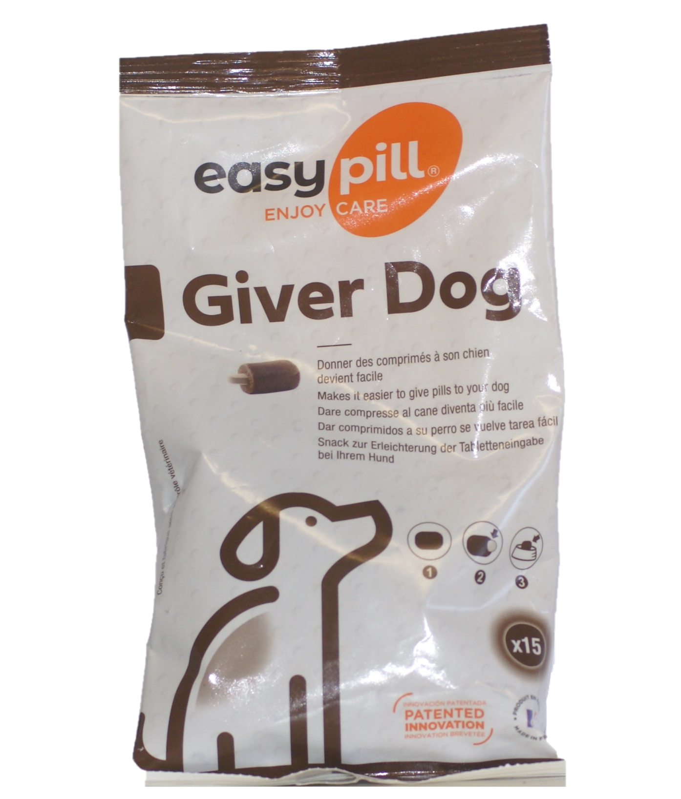 Vetinnov Easypill giver hund 15 st x 5 g