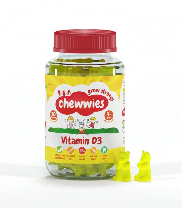 Chewwies D-vitamin 30 tuggisar