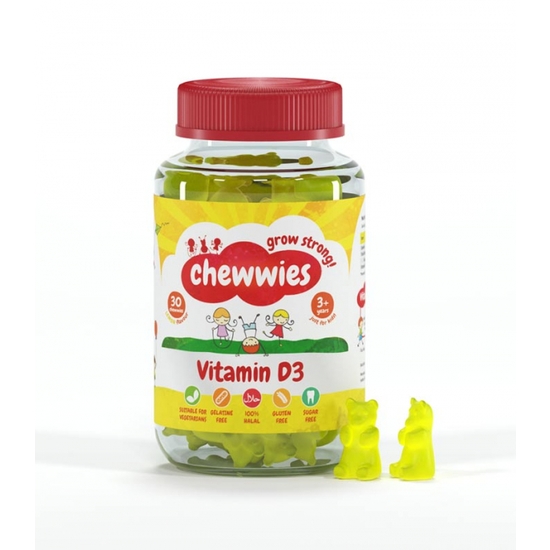 Chewwies D-vitamin 30 tuggisar