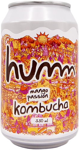 Humm Kombucha Mango Passion 33 cl