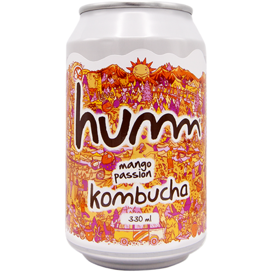Humm Kombucha Mango Passion 33 cl
