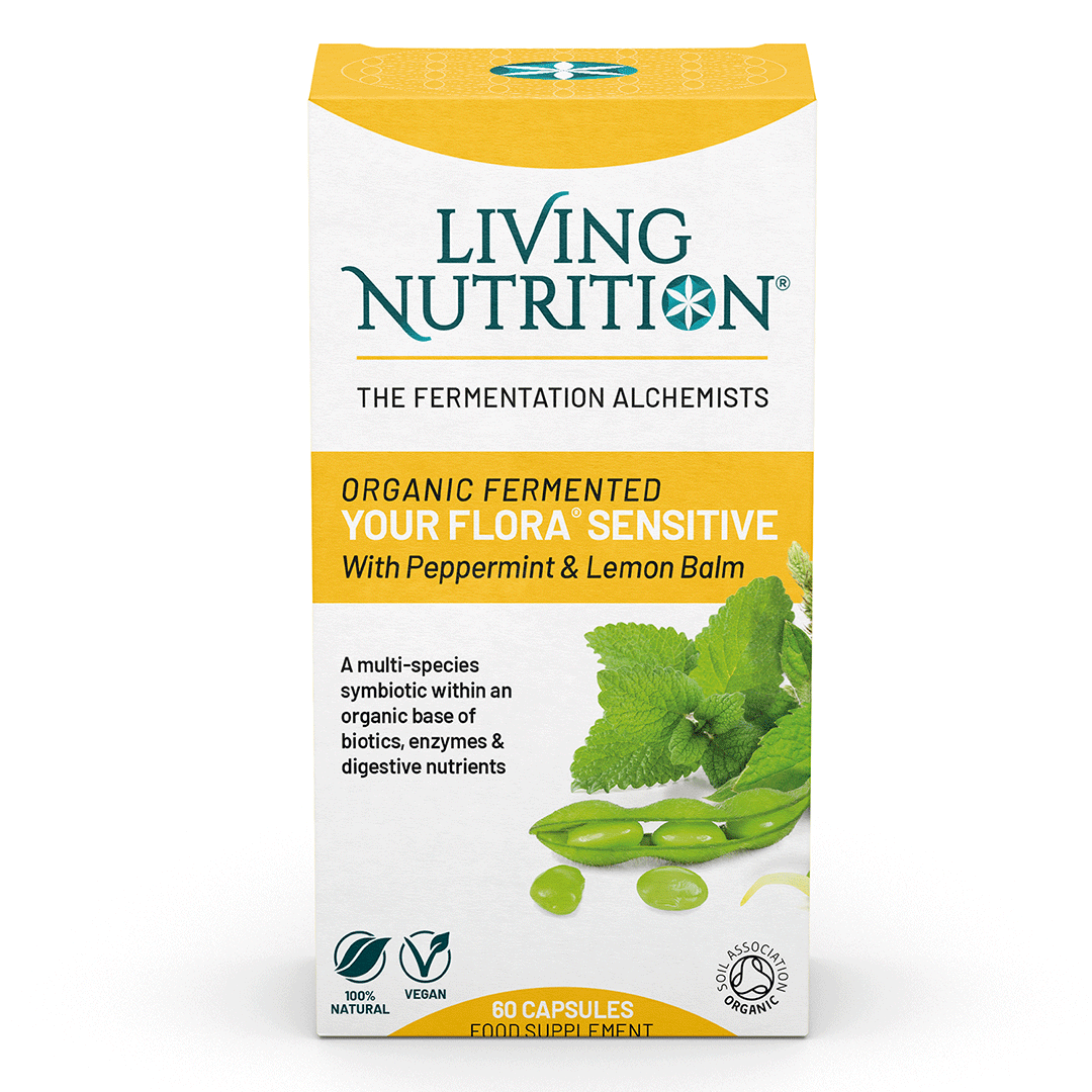 Living Nutrition Your Flora Symbiotic Sensitive 60 kapslar