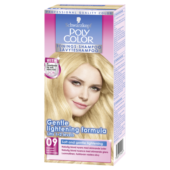 Schwarzkopf Poly Color Toningsschampo TS 9 Extra Light Blonde