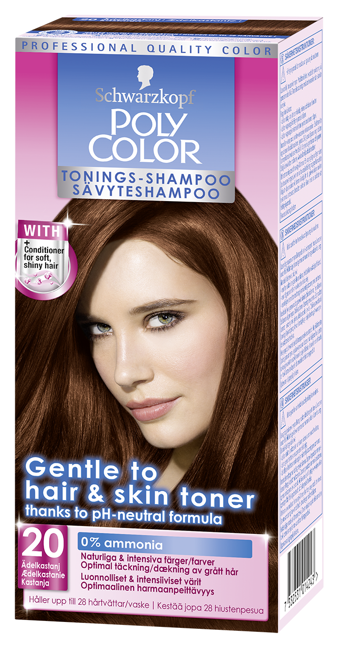 Schwarzkopf Poly Color Toningsschampo TS 20 Chestnut