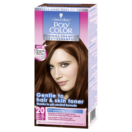 Schwarzkopf Poly Color Toningsschampo TS 20 Chestnut