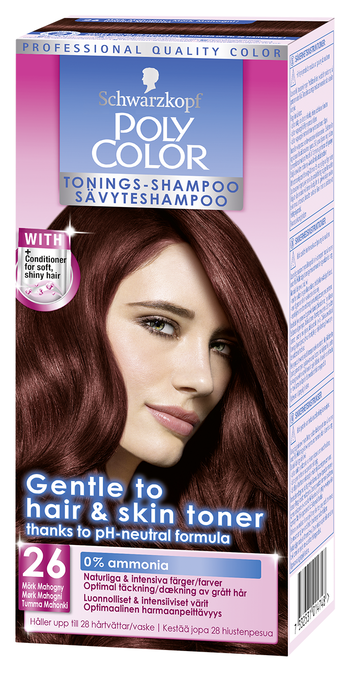 Schwarzkopf Poly Color Toningsschampo TS 26 Dark Mahogany