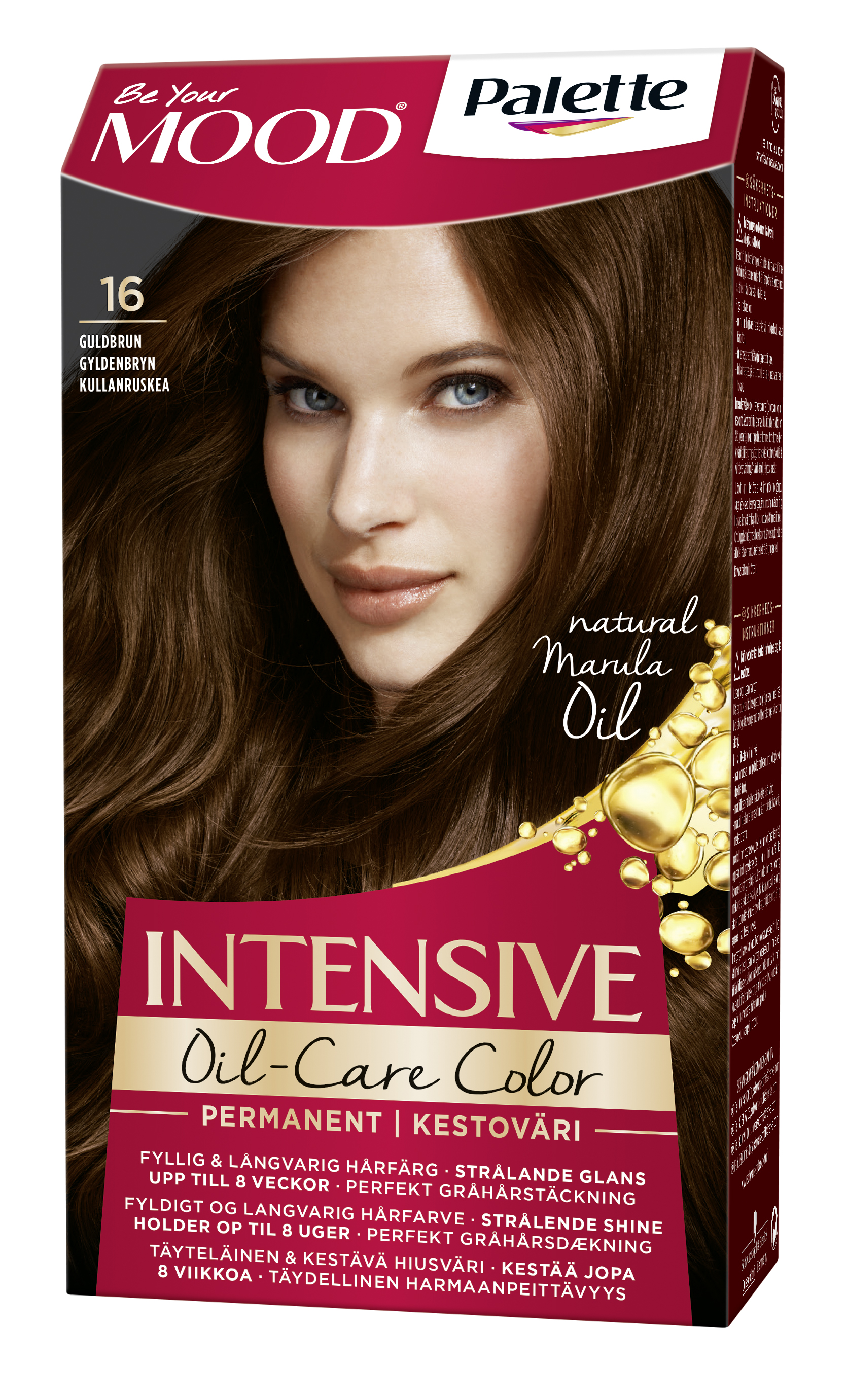 Schwarzkopf Mood Palette Hårfärg 16 Guldbrun