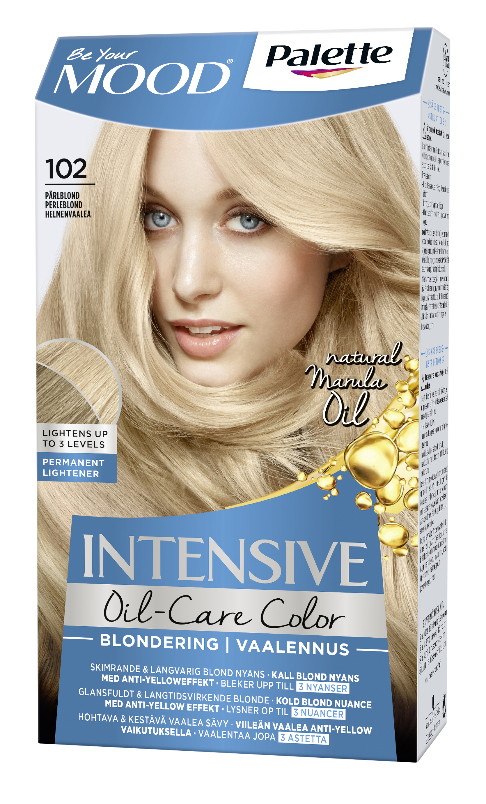 Schwarzkopf Mood Palette Blekning 102 Pärlblond
