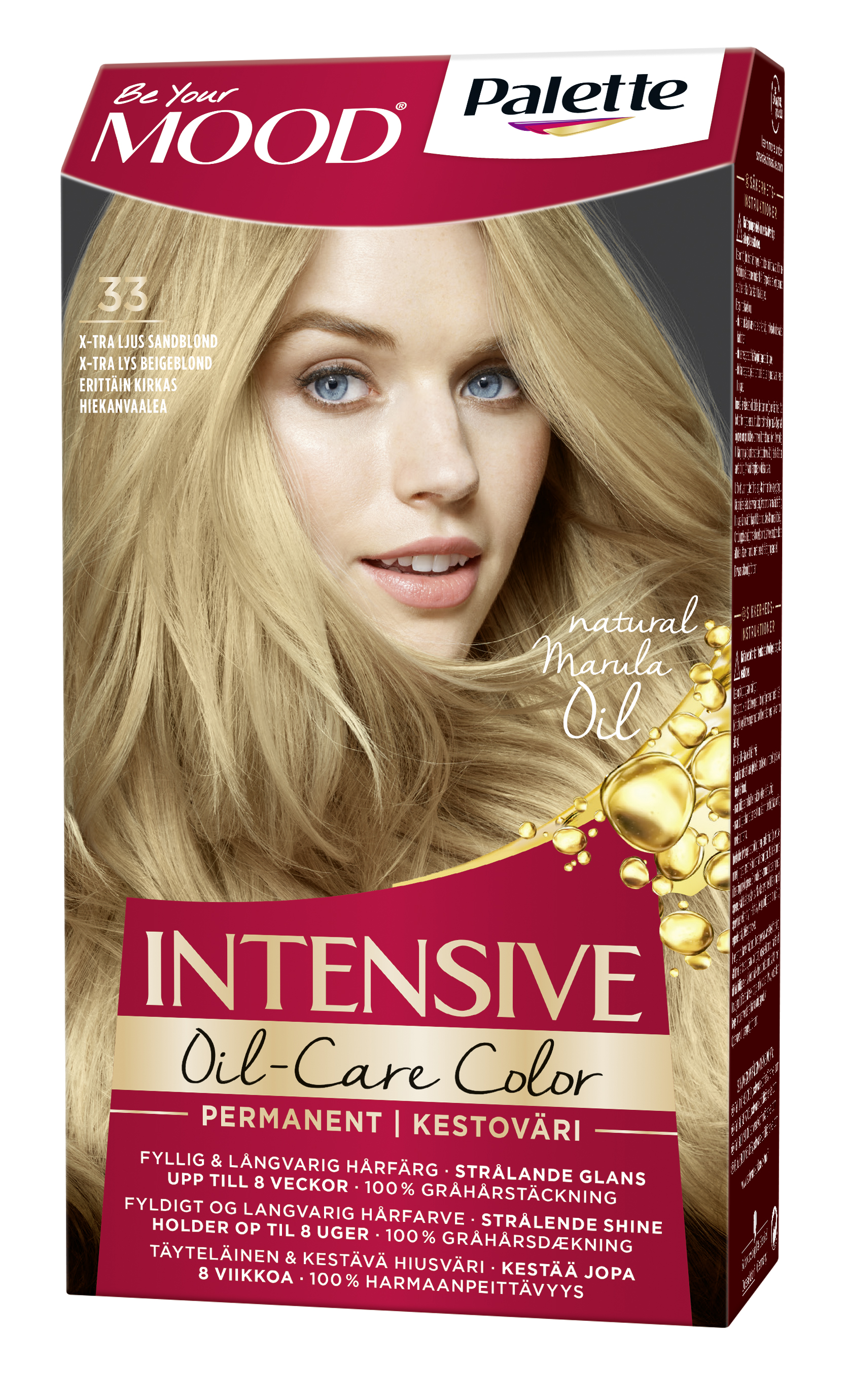 Schwarzkopf Mood Palette Hårfärg 33 X-tra Ljus Sandblond