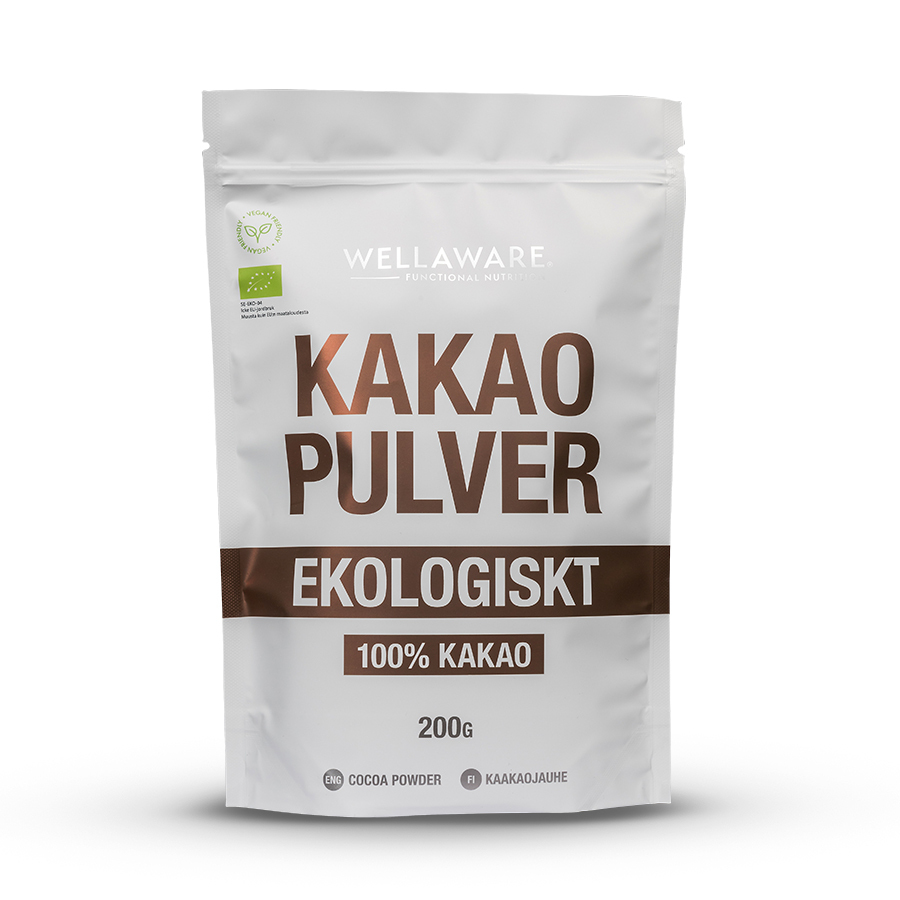Wellaware Ekologiskt Kakaopulver 200 g