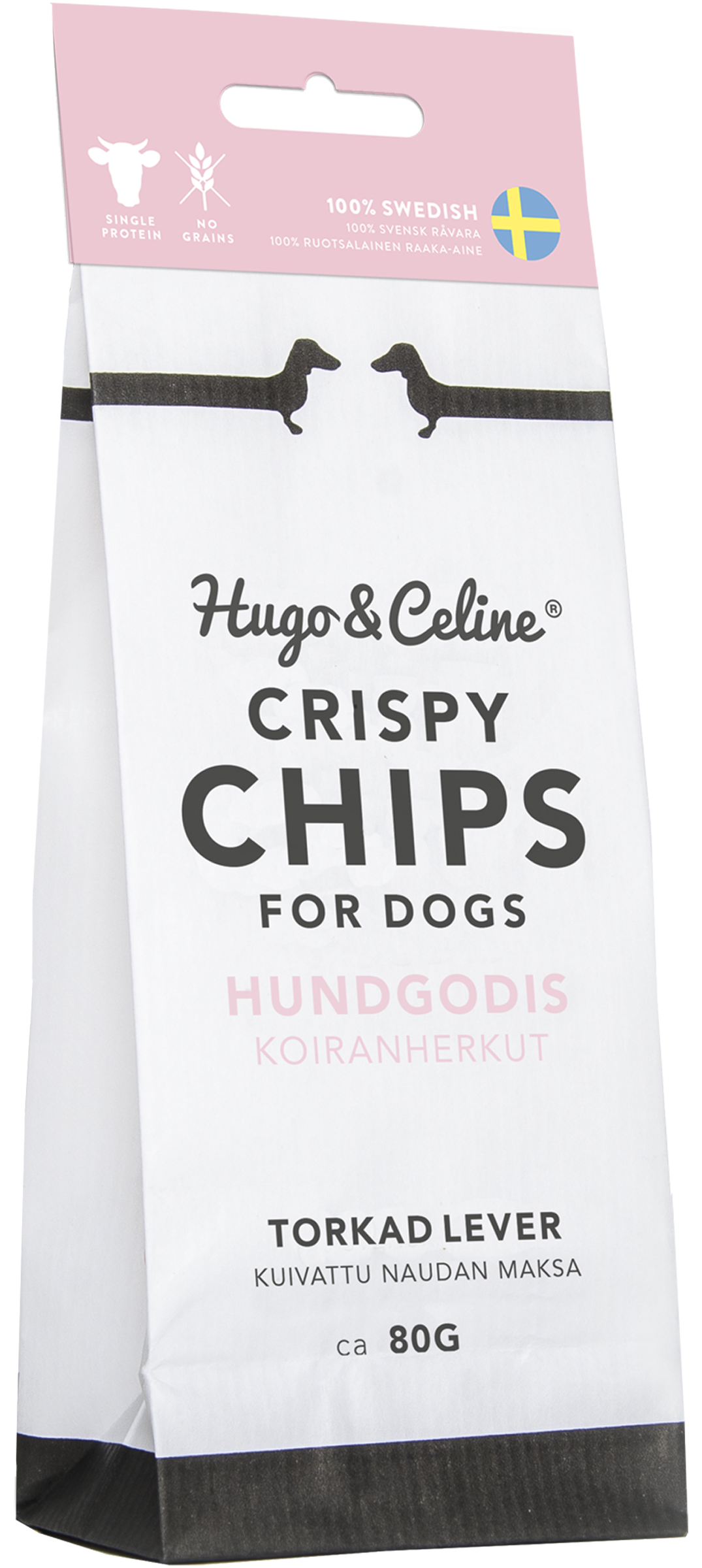 Hugo & Celine Crispy Chips 80 g
